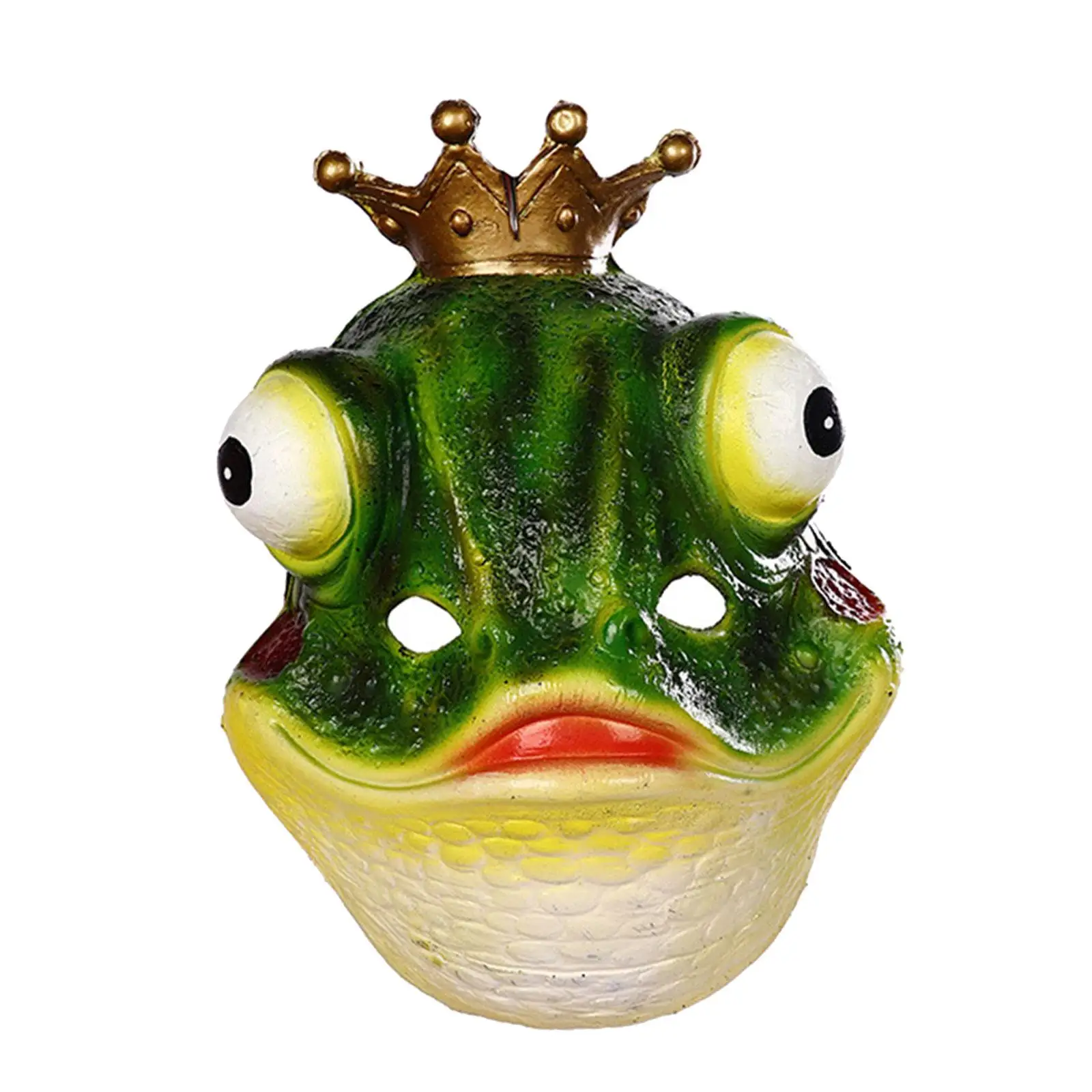 개구리 마스크 코스프레 참신 헤드기어 페이스 마스크 파티 파티 호의 생일