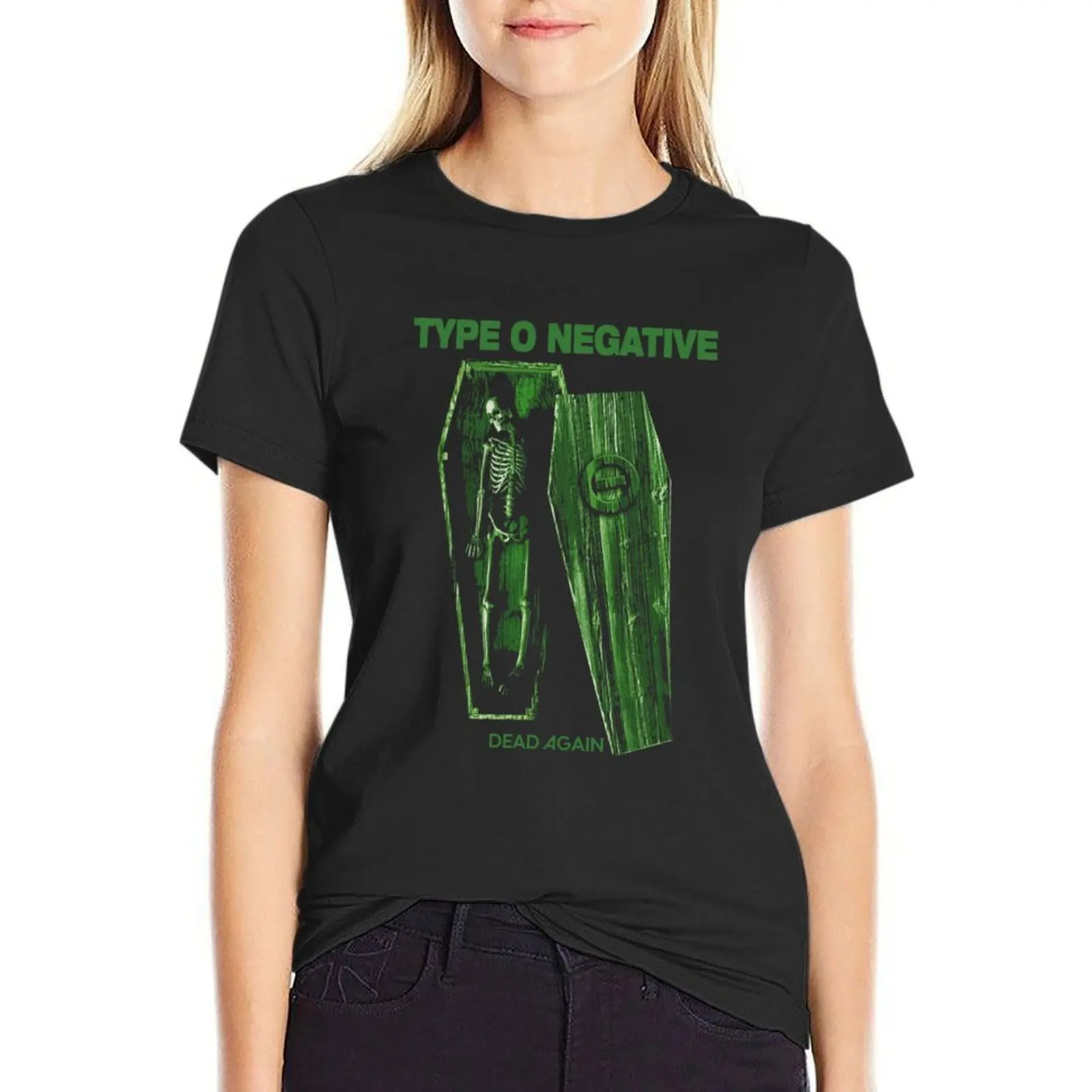 

Type O Negative - Dead Again T-Shirt plus size tops summer top summer clothes for Women