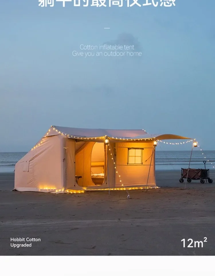 

Inflatable Tent Stand Outdoor Camping Camping-Person Cotton Rain-Proof Cotton House Type
