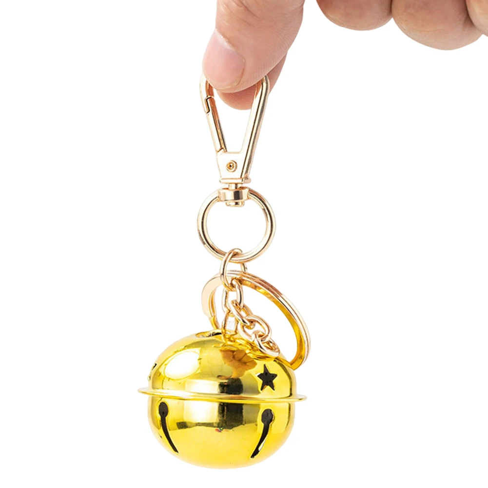 أجراس عيد الميلاد ذات الخمس مدببة ، مشغولات معدنية صغيرة لديكور الأشجار ، 40 * #4