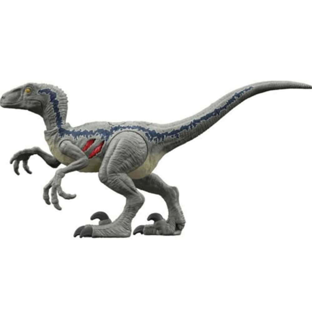 Jurassic World Dominion Owen Grady and Velociraptor Blue 3 Action Figures Children's Toys Collectible Figurines Toys for Boys