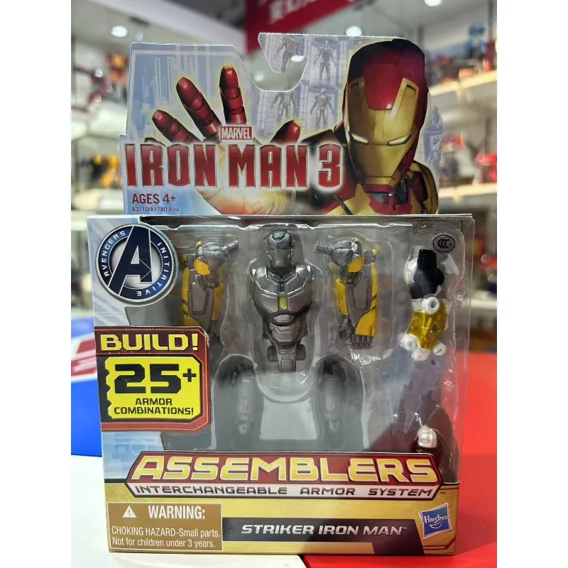 هاسبرو الأصلي الرجل الحديدي 3 أنيمي الشكل MK42 تجميعها دمية مارفل كاريكاتير 3.75 ألعاب شخصيات الحركة للبنين بنات أطفال هدية #2