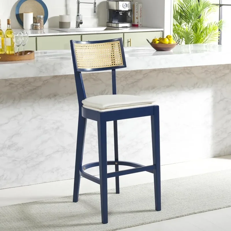 

SAFAVIEH Seat Height Bar Stool for Kitchen Island Breakfast Nook