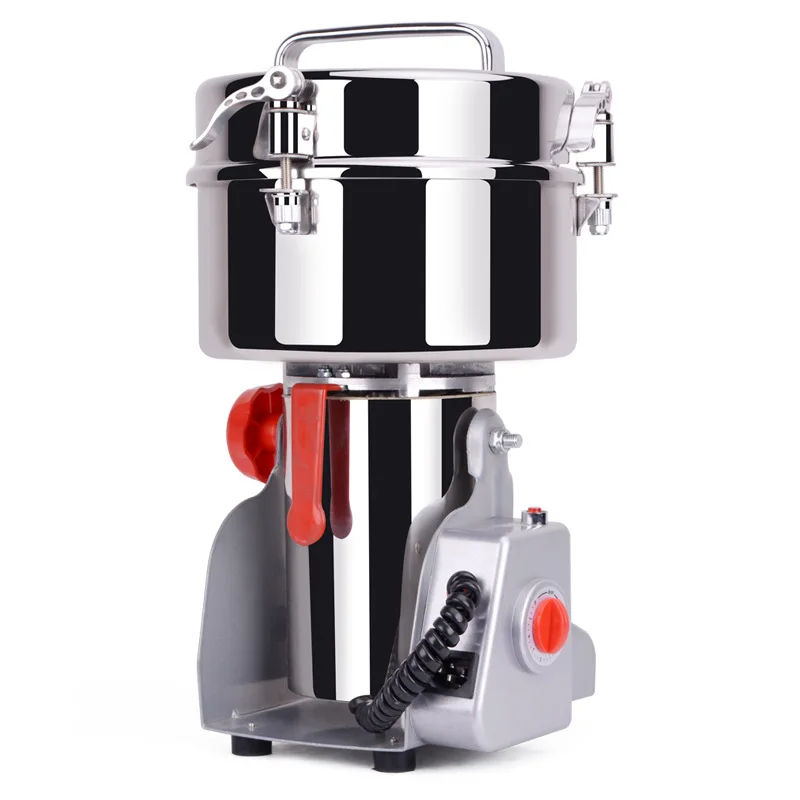 2000G Commercial Dry Food Spice Grain Grinder Wheat Corn Grinding Milling Machine