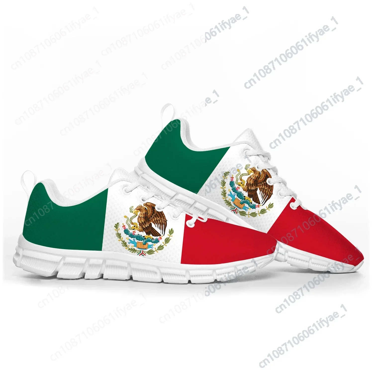 

mexican Flag Sports Shoes Mens Womens Teenager Kids Children Sneakers mexico Casual Custom High Quality Couple Shoes