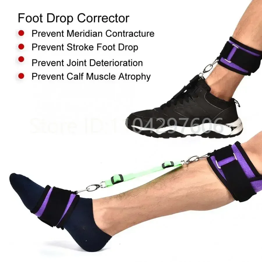 

Adjustable Drop Foot Brace Strap Correction Plantar Fasciitis Splint Foot Orthosis Stabilizer Orthotic Brace Support Pain Relief