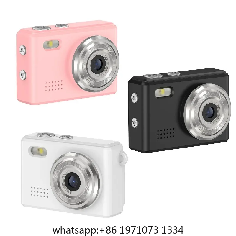Pocket Keychain Camera 1080P HD Video 12MP Photo Digital Camera LCD Display 6 Filters Portable Mini Camera for Travel Recording