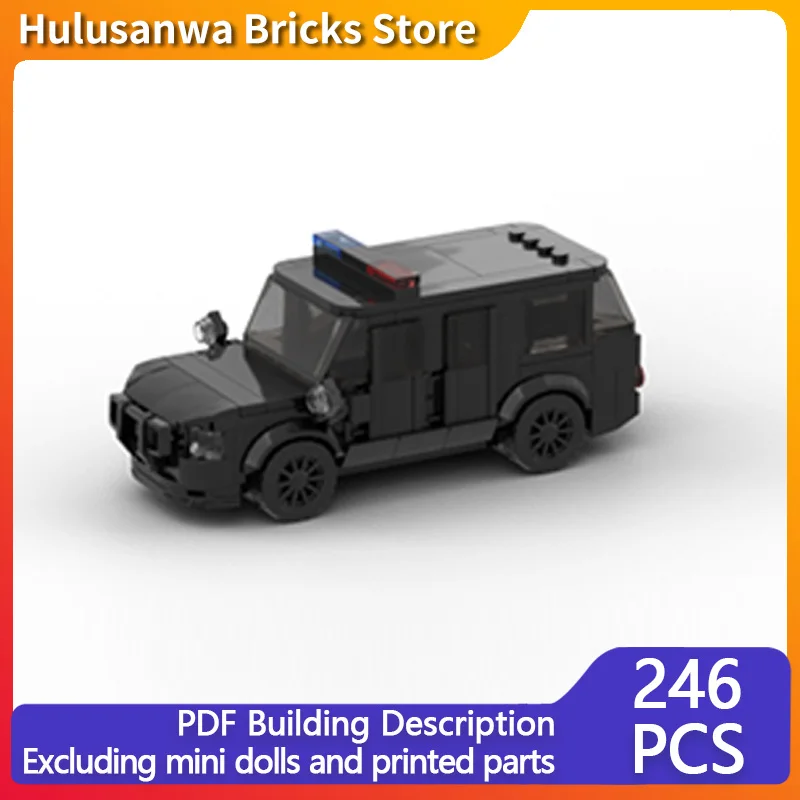 

Конструктор MOC: Модель внедорожника, Военная техника, Модульные технологичные подарки, Набор для сборки, Детские игрушки