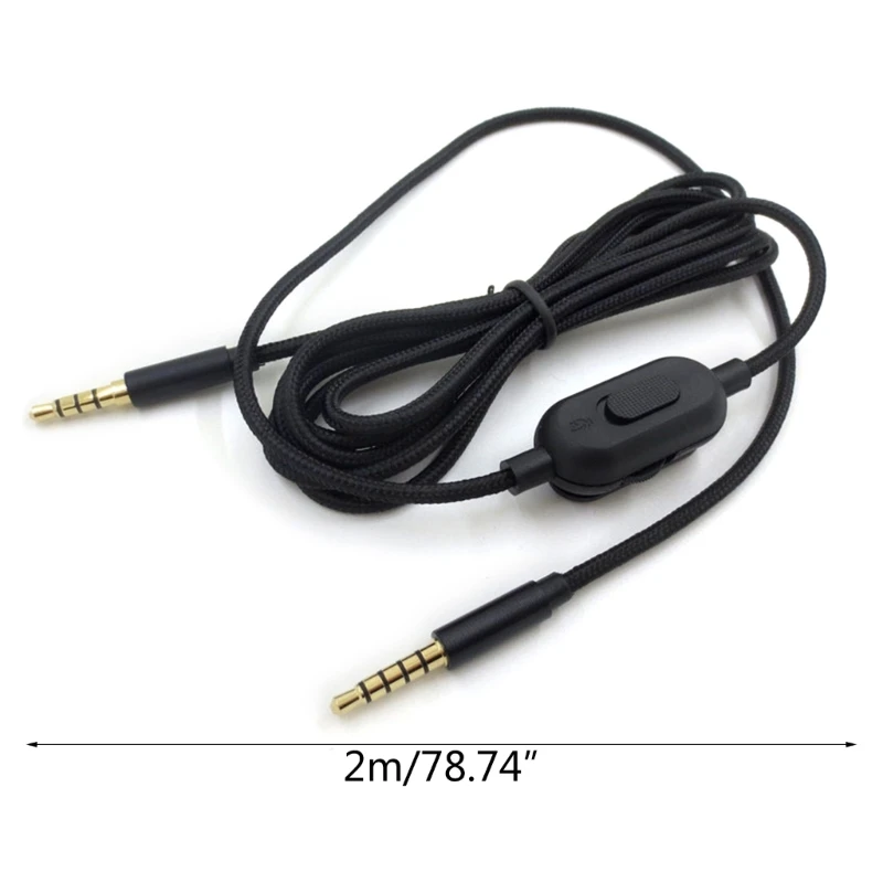 스카이 알파 헤드폰용 F3MA 내구성 오디오 케이블 3.5mm 헤드셋 케이블 150cm/4.92ft