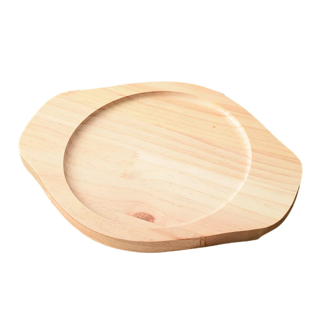 

1Pcs Solid Wood Heat Insulation Board Thickened Non-Slip Skid-Proof Table Mat Protective Coaster for Dining Kitchen Tableware