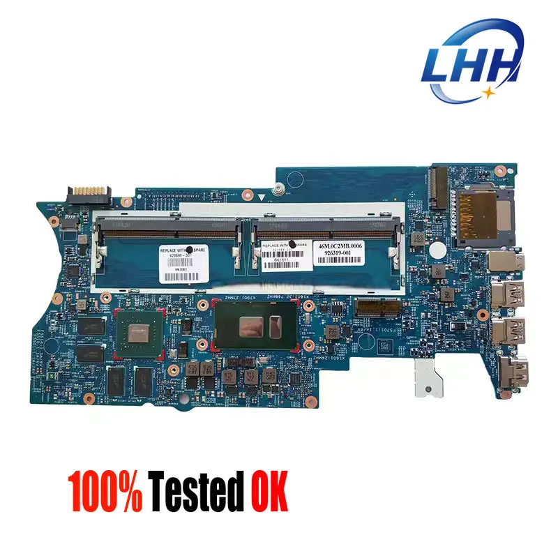 

16871-2 448.0BZ03.0021 Mainboard For HP X360 14-BA Laptop Motherboard DIS MX130 2GB CPU I3-7100U I5-7200U i7-7500U