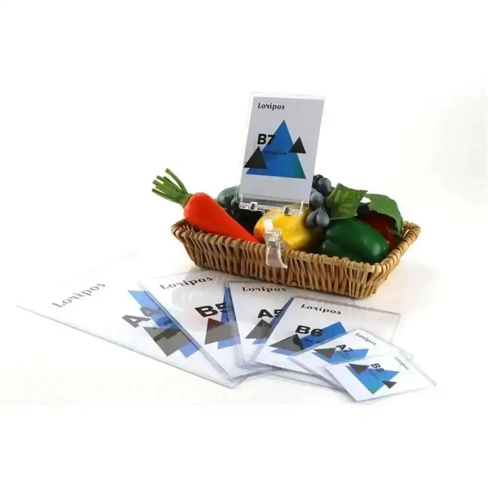 

Пластиковая рамка-держатель для лицензий и документов форматов А6, А5, А4, ПВХ, защитный футляр для ценников и табличек