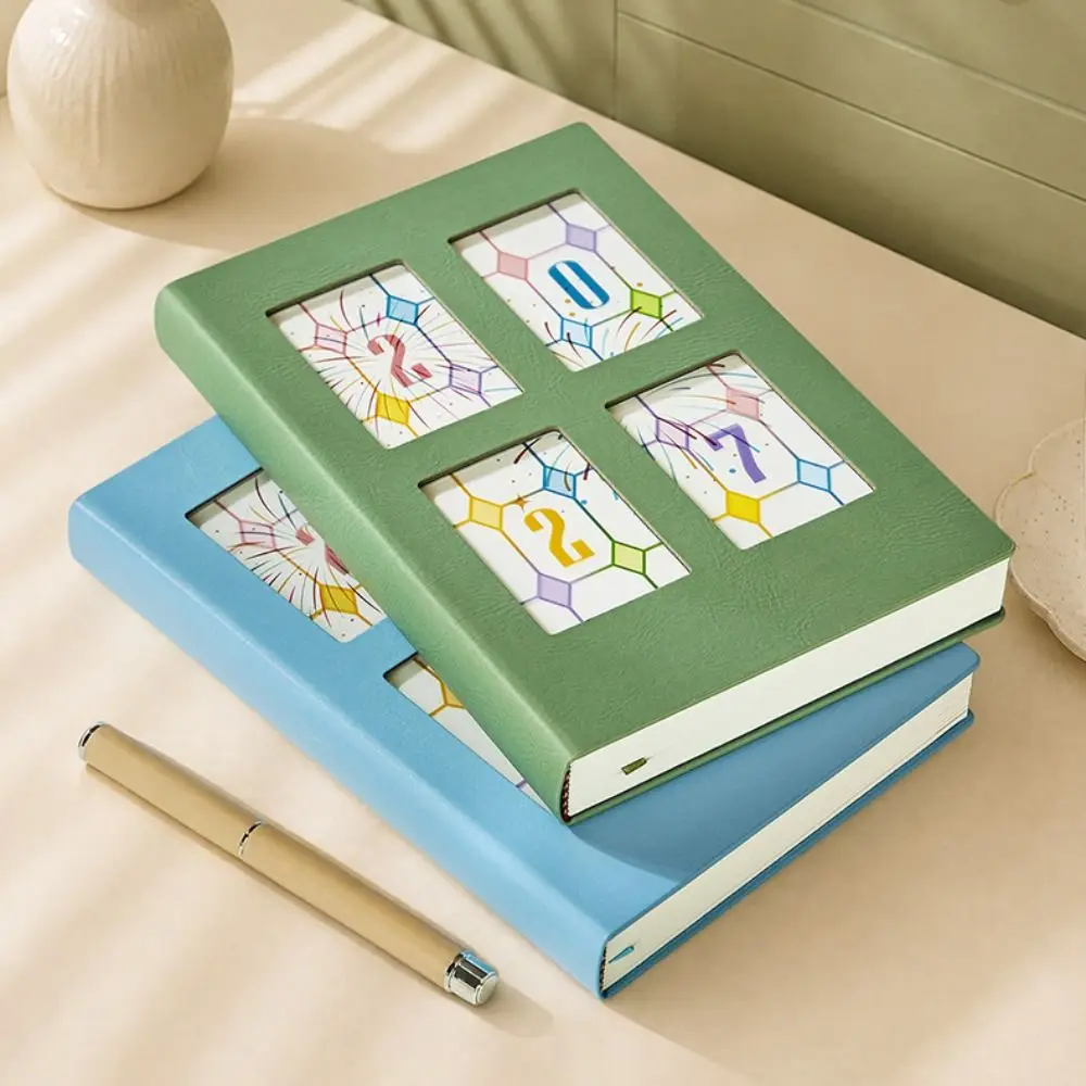 Chinese Style 2027 Daily Planner Notebooks Light And Shadow Portable 365 Days Self-Discipline Checklist Calendar Convenient