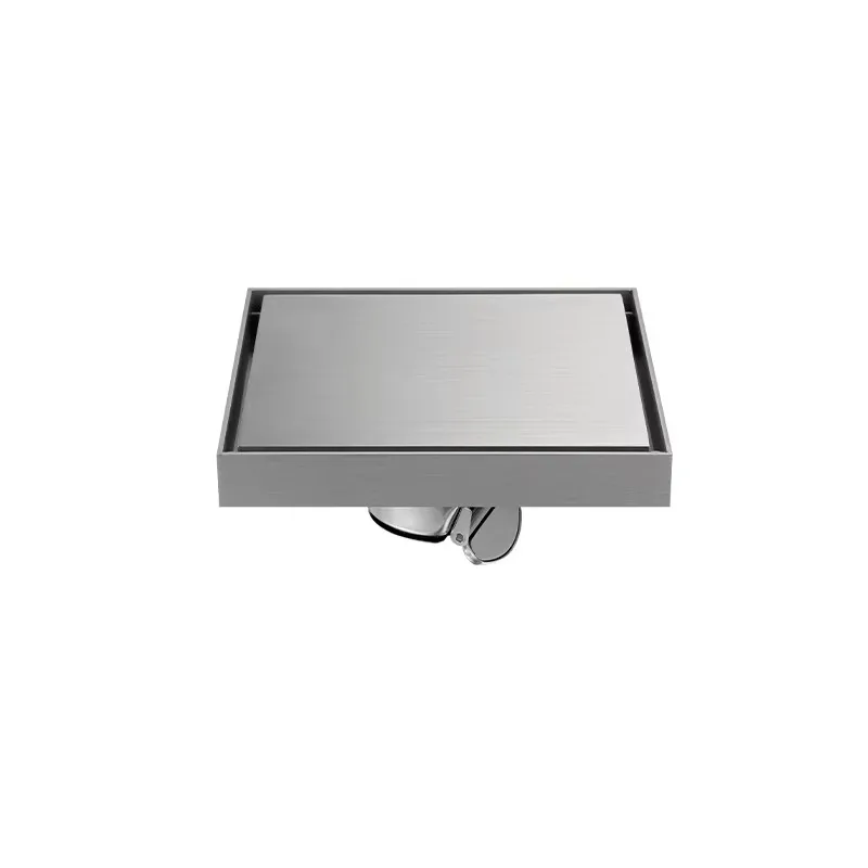 Thickened 304 Stainless Steel Floor Drain, Brick Inlaid Hidden Anti-Odor Floor Drain for Bathroom Hotel
