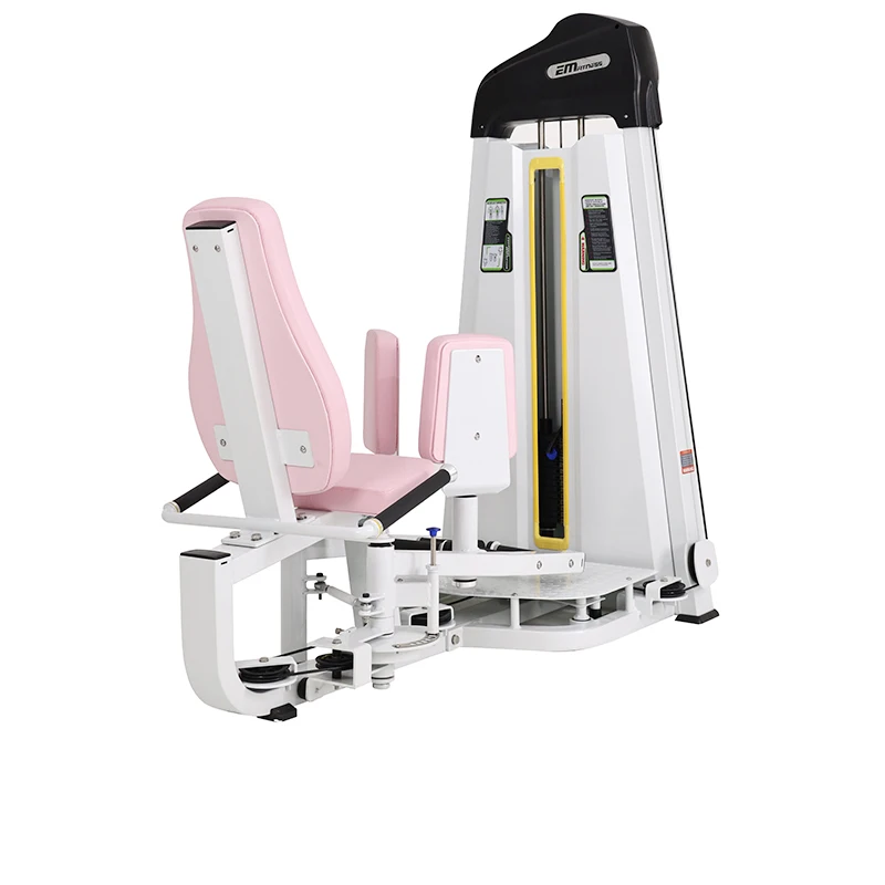 

Commercial Fitness Hip Trust Abductor Women Pin Load Selection Abductor Adductor Machine