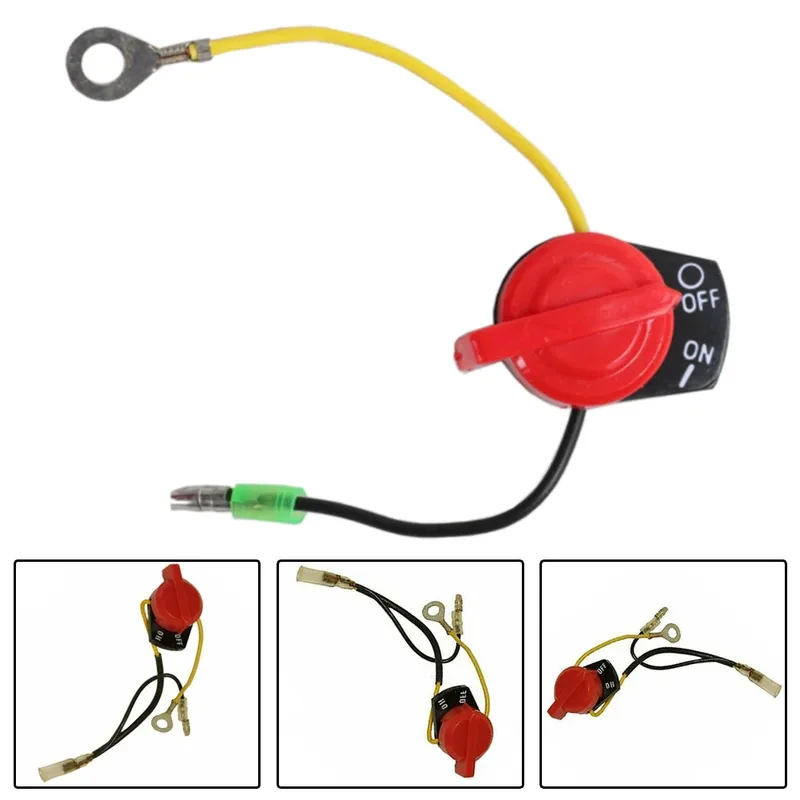 1PC Engine Main Stop Switch Spare Parts Compatible with Honda GX160 GX200 GX270 GX390, Fit Snowblower, Water Pump, Scarifier, Ga