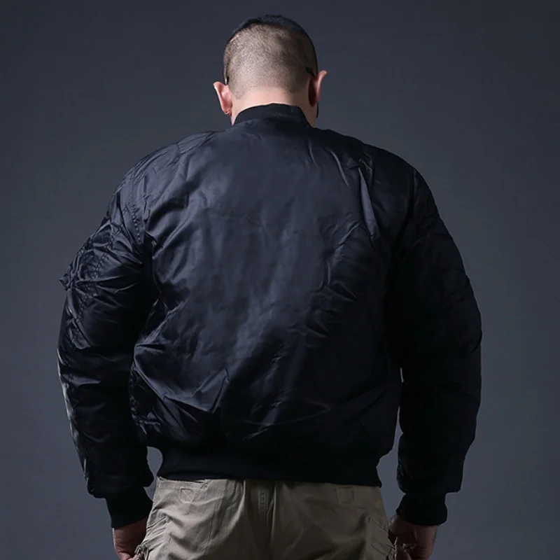Mens Flight Bomber Tactical Baseball Jacket Autumn Winter Outdoor Waterproof Warm Cotton Padded Coat Hiking Sports Heated Jacket 4 Mens Flight Bomber Tactical Baseball Jacket Autumn Winter Outdoor Waterproof Warm Cotton Padded Coat Hiking Sports Heated Jacket 4