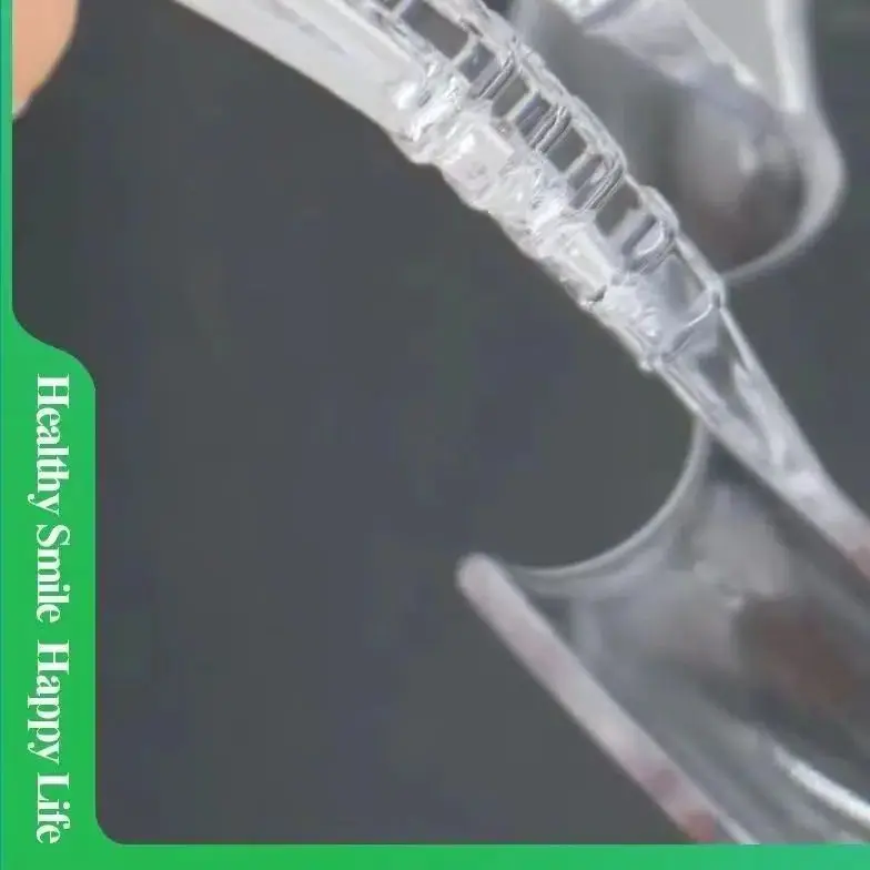 2Pcs/Set Dental Half Side Hook Lip Retractor Intraoral Supporting Device Mouth Opener Left +Right Transparent Cheek Retractor