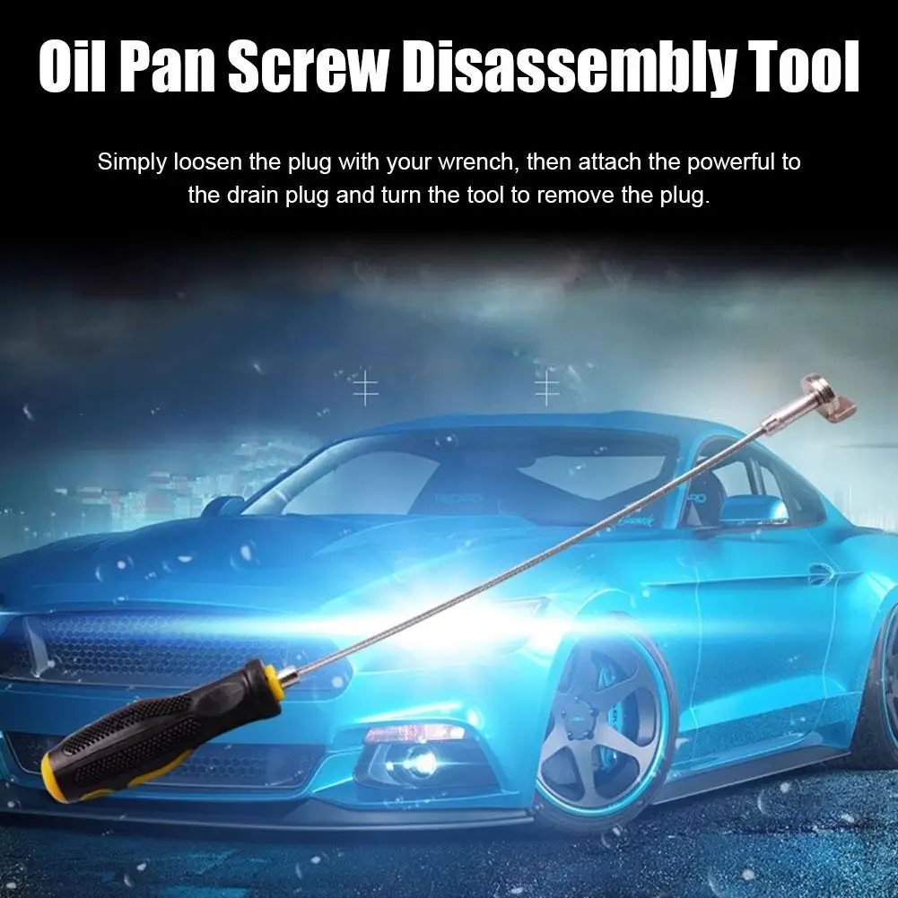 Oil Drain Plug Remover Tool Oil Plug Removal Wrench  Anti Scald Car Maintenance Tool