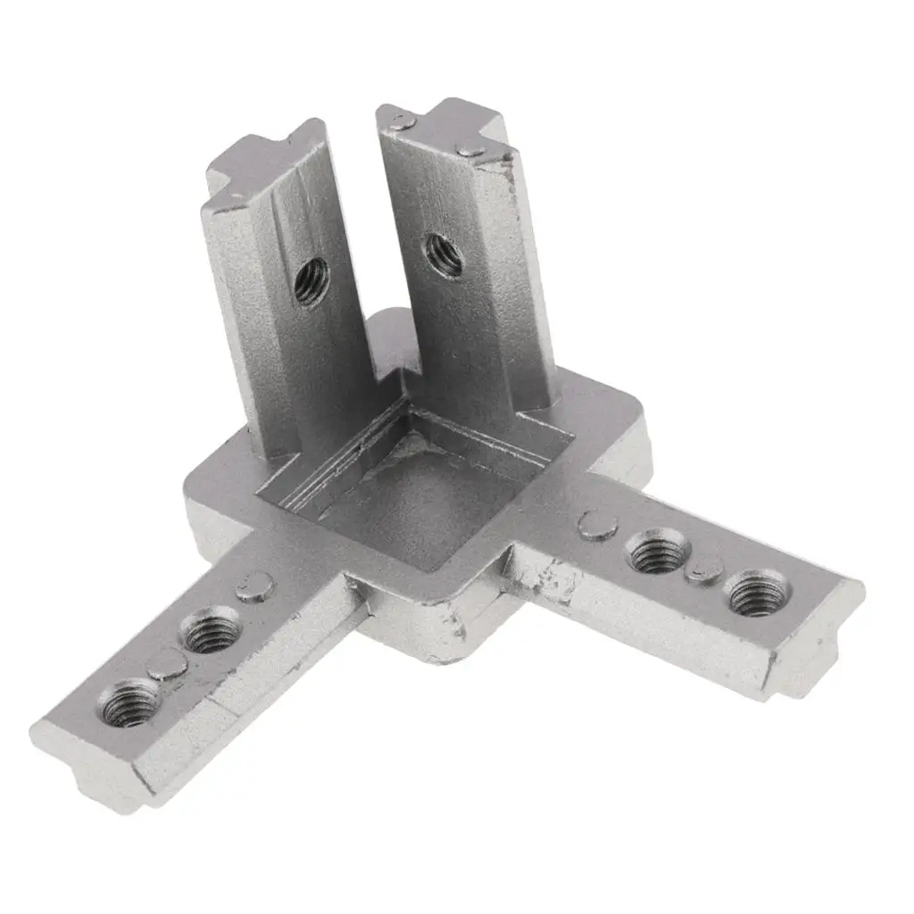 Aluminum Profile L 3 Way 90 Deg Inside Corner Connector Joint 4040 EU