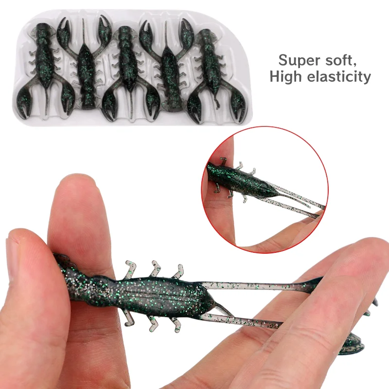 Swolfy Señuelos Flotantes de Silicona – Jig Wobbler para Lubina - imagen 3