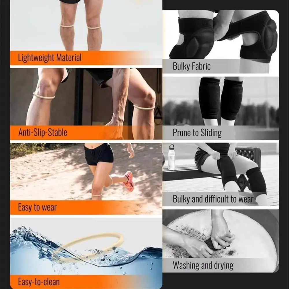 Patella Tendon Support Belt, Knee Pain Relief and Patella Stabilizer Knee Belt Support, Suitable for Hiking, Football, Basketbal