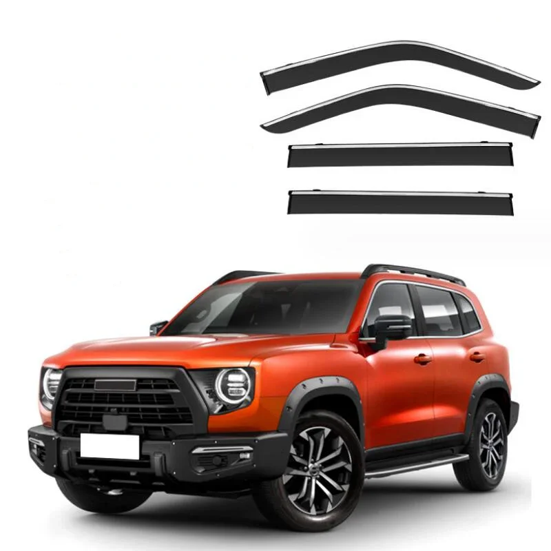 

Window Visor Side Window Deflector Weather Shield For Great Wall Haval Dargo 2020 2021 2022 2023