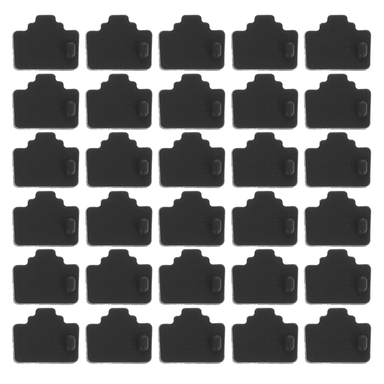 Cable Network Ethernet RJ45 Connector Dust Halloween Christmas Computer Technician Computer Repair Shop 100Pcs Covers Caps Plugs