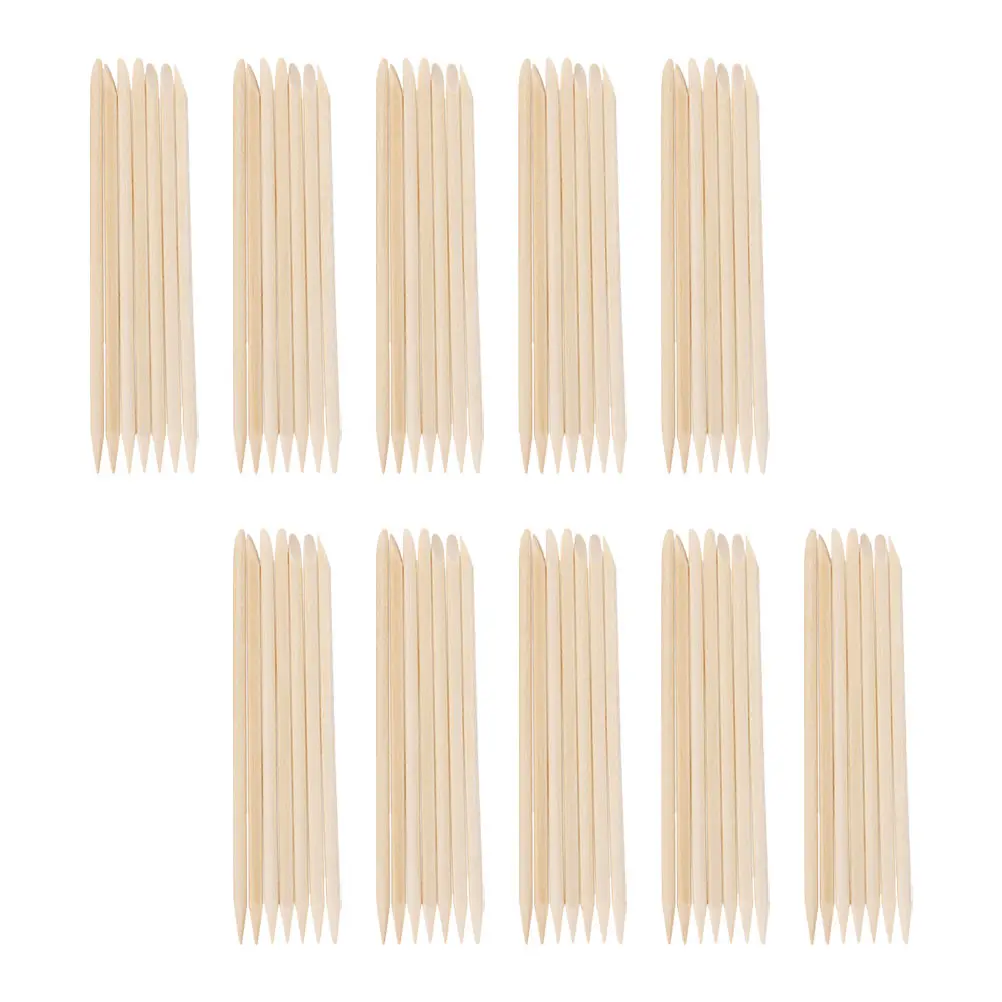 

300pcs Accessory Manicure Tools Wood Dead Skin Remover Sticks Durable Wooden Art Stick Portable Safe Manicure Wood Nail Sticks