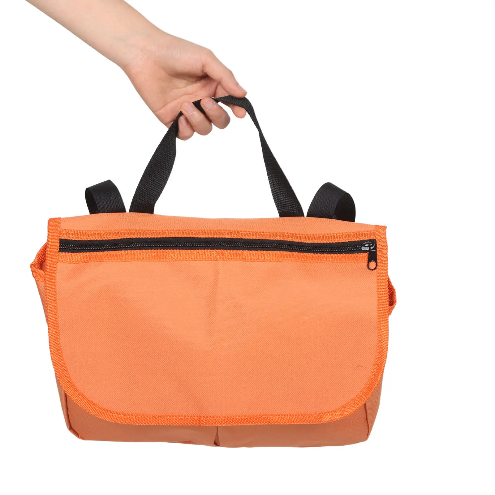 

Оранжевая подвесная сумка-органайзер для инвалидных колясок, водонепроницаемая, для ежедневных поездок, с карманами повышенной видимости