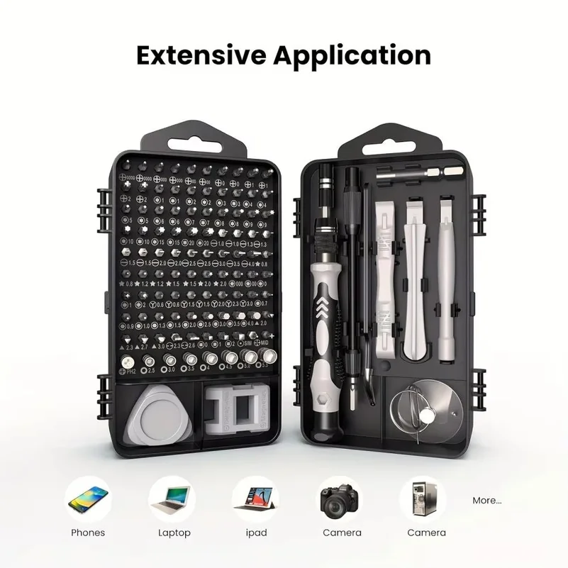 115-in-1 Precision Screwdriver Set, Mini Professional Magnetic Repair Tool Kit, Suitable for Phone, Computer, Electronic Repair
