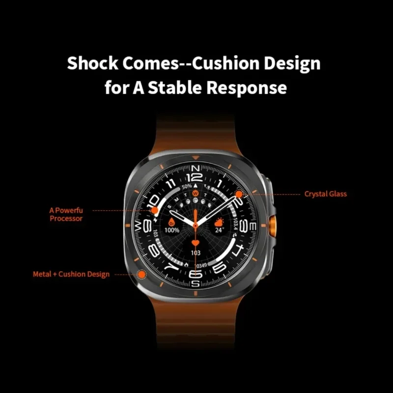 Super Watch w7 Monitor de salud a prueba de agua brújula pantalla HD 1,46 pulgadas rastreador GPS pantalla Bluetooth Talk Smartwatch