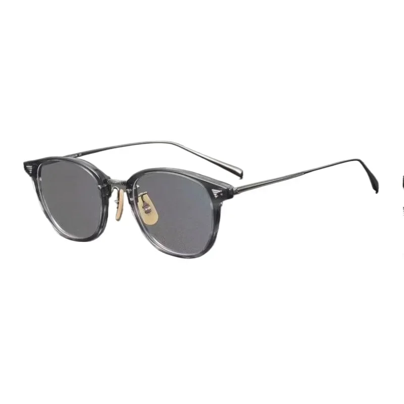 

Designer Japanese light luxury handmade high-end plate glasses frame COM510 large face myopia anti-blue light glasses frame