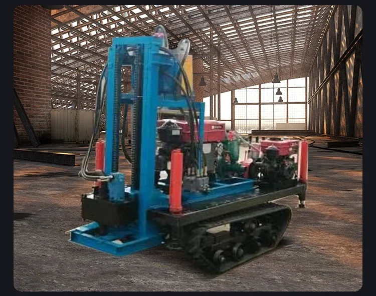 Mini Boren Rig Machine Elektrische Water Wells Draagbare Rock Drilling Rig Waterput Drilling Rig Draagbare