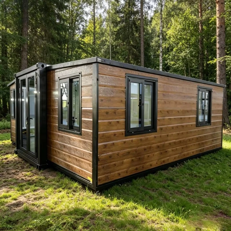 FOODLINE Foldable House snow load resistant fold‑out container house for cold region field camp lodging cabin