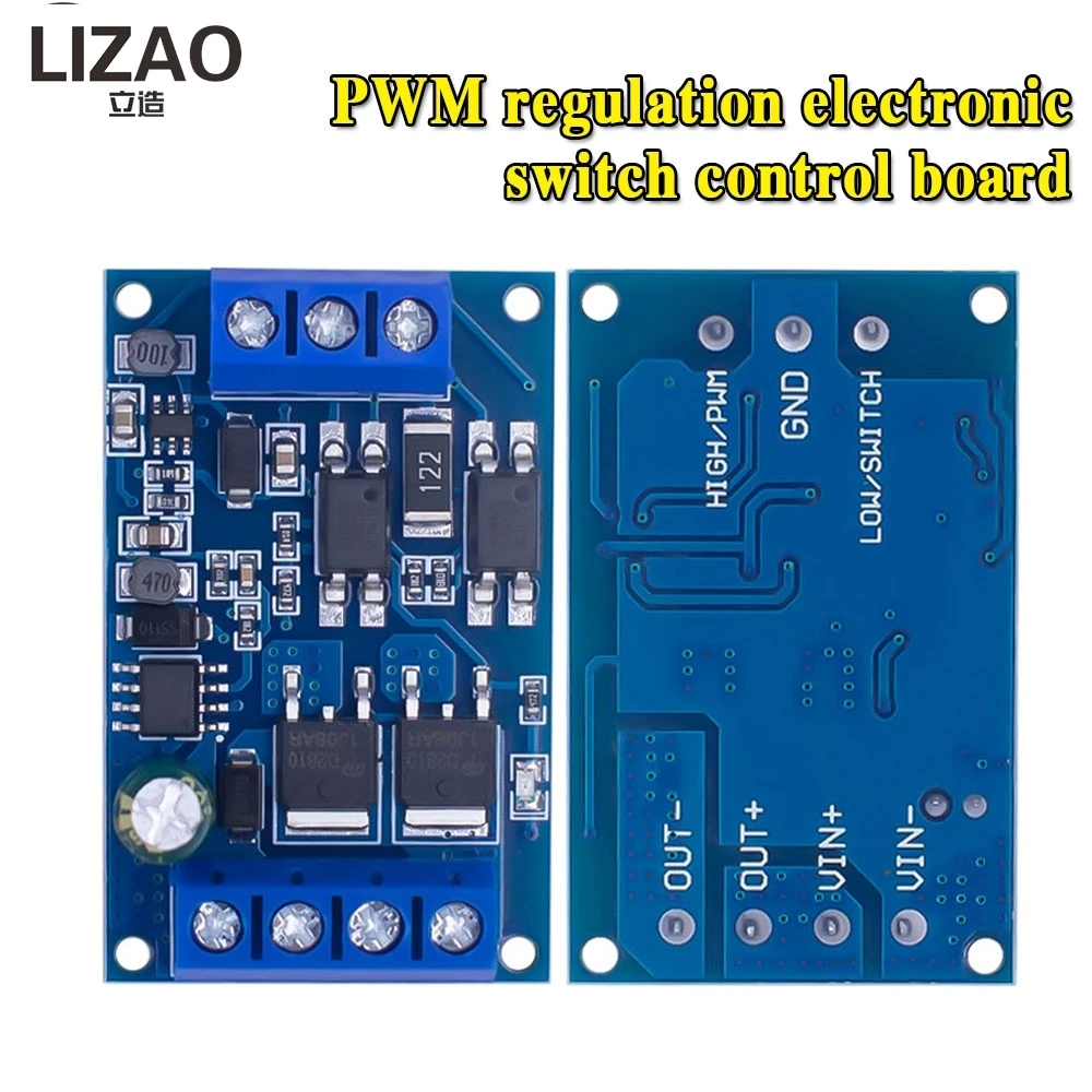 High-Voltage High-Power MOSFET PWM Regulator Electronic Switch Control Board, Trigger Driver Module