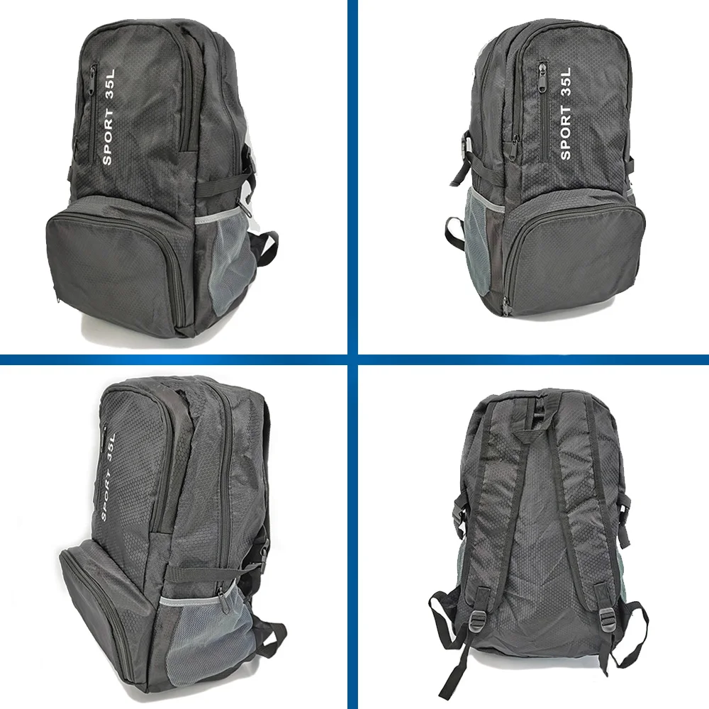 Foldable Backpack for Women 35L Lightweight Travel Portable Backpack Bag Men Large Capacity Leisure Big Size Bag