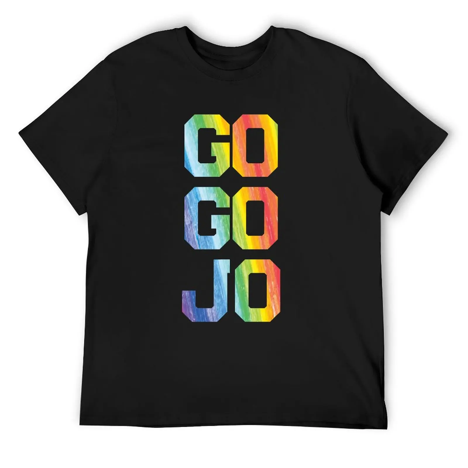 

Go Go Jo T-Shirt summer top anime figures T-shirt men
