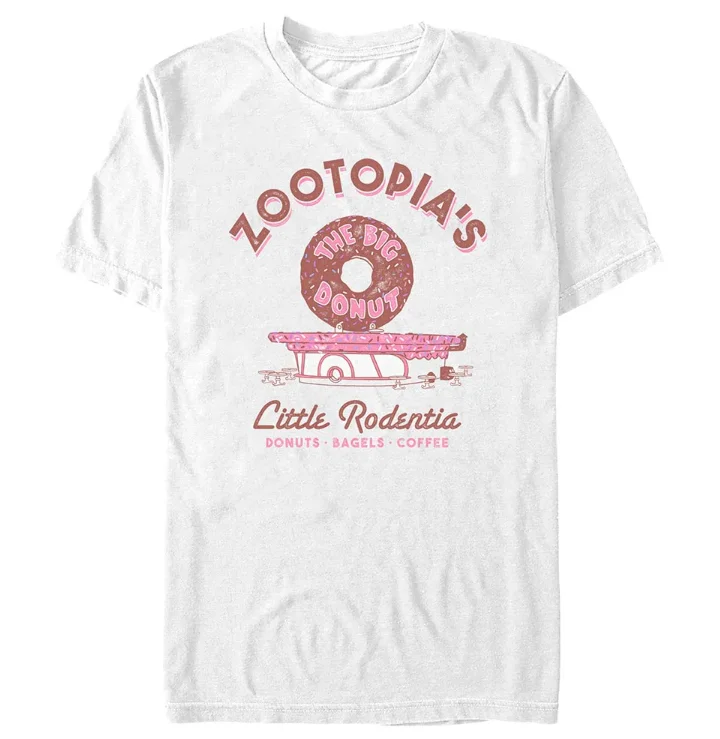 

Zootopia Printed Pure Cotton T-shirt for Men and Women Oversized Fashion Casual Minimalist Summer Short Sleeved Tee Fan Outfits