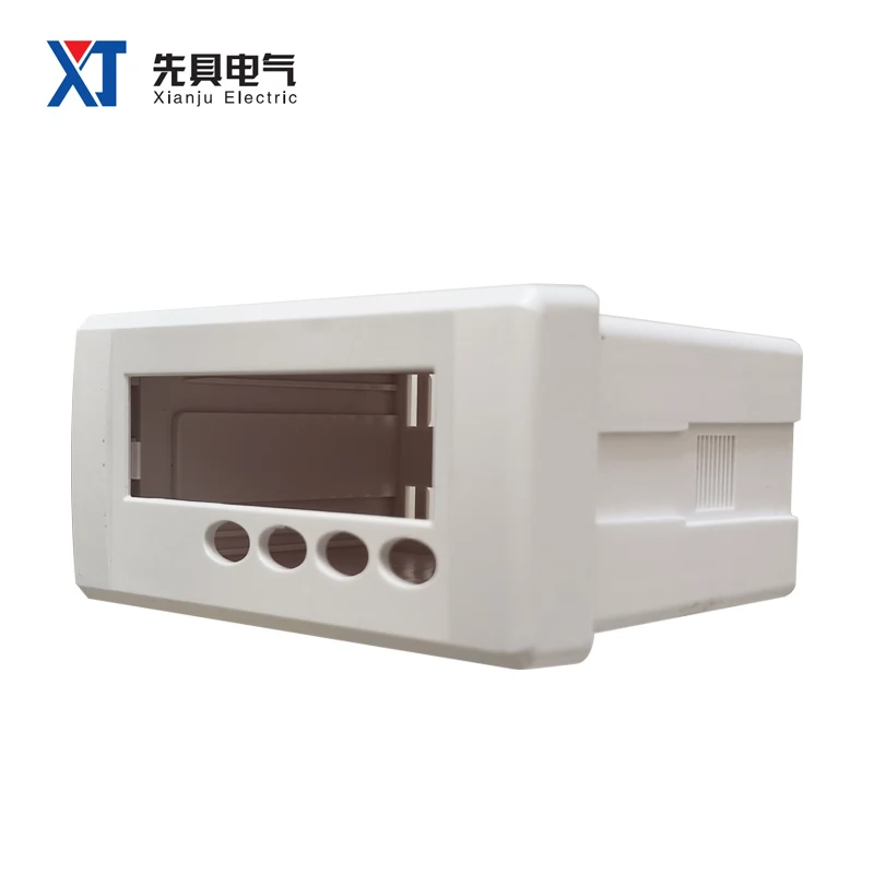 XJS-12 47*95*80mm Digital Display Meter Housing ABS Flat Type Plastic Enclosure Case 3 Phase Digital Panel Meter Enclosures