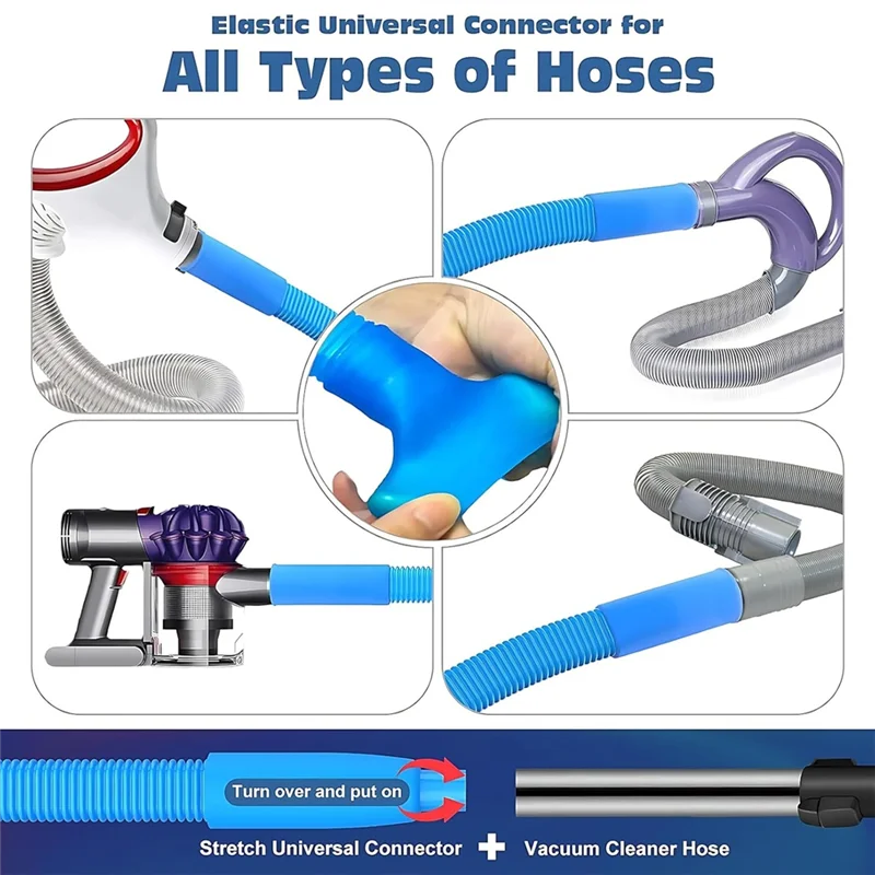 A99G-لإزالة الوبر لقناة انسداد مجفف تنفيس الأنظف العالمي خرطوم مكنسة مرفق فرشاة التنظيف العميق فراغ #5