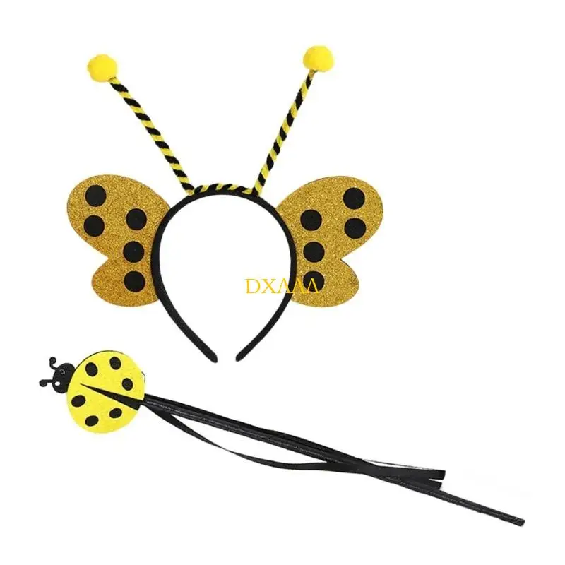 DXAA Honeybee Costume Set Halloween Cosplay Costumes Animal Dressing Up Costumes