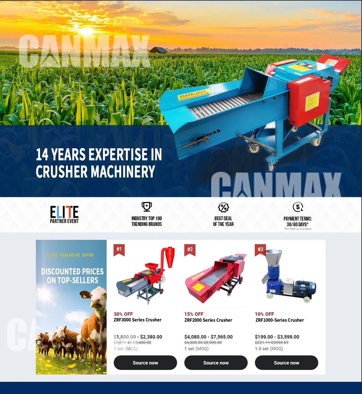 CANMAX Manufacturer Fish Feed Pellet Making Machine Mini SKL-260 3-10mm Animal Feed Processing Machines Making Wood Pellet Mill