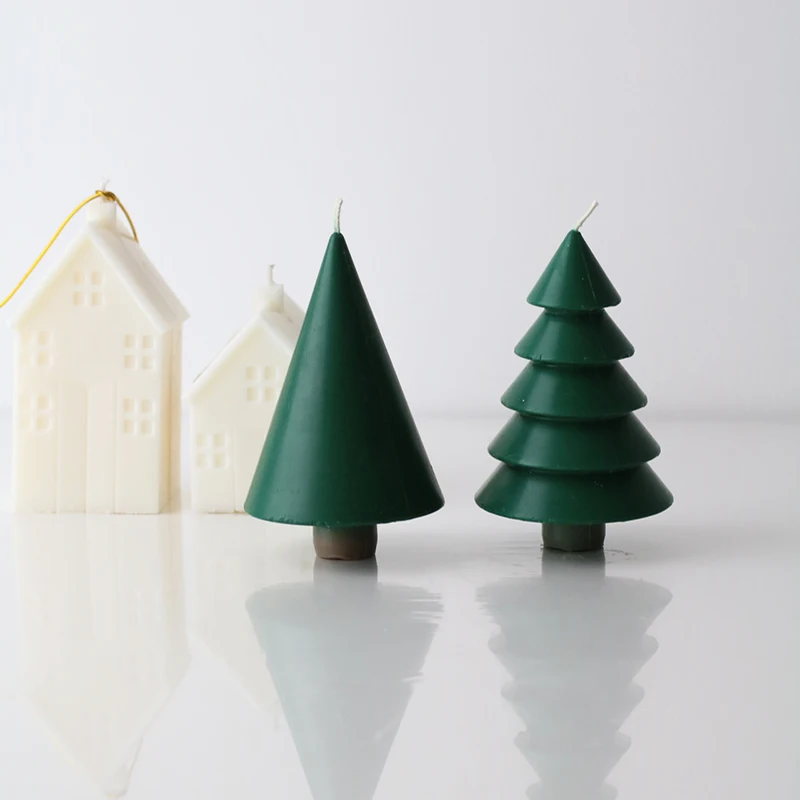 

Пластиковые формы для свечей в форме рождественской елки Пластиковые формы для рождественской елки