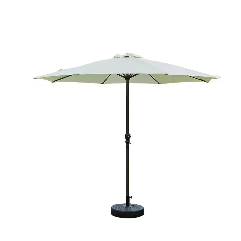 

Outdoor, parasol, central column, table and chair combination, courtyard, garden, leisure, double top