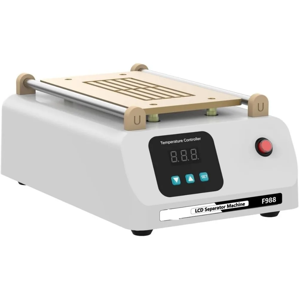 Preheat Soldering Preheating Station F988 LCD Screen Separator Machine Kit 8 Inch For Phone Pad Front Glass Repair Built-in Pump