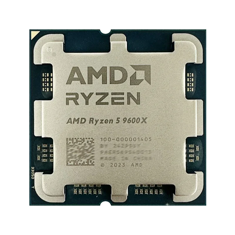 AMD Ryzen 5 9600X Brand New CPU 5.4GHz 6 Core 12 Threads 38MB Cache 4NM TDP 65W Soquete AM5 CPU para jogos com gráficos