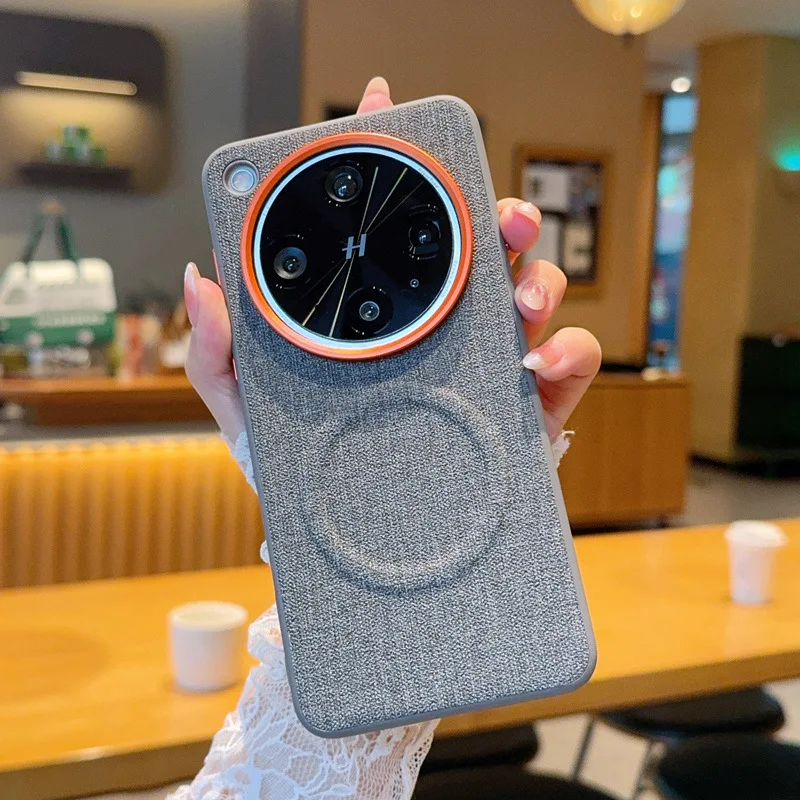 لـ ممن لهم العثور على حافظة هاتف قماش x8 x9 مع أزرار معدنية findx8pro غلاف مغناطيسي x8s #4