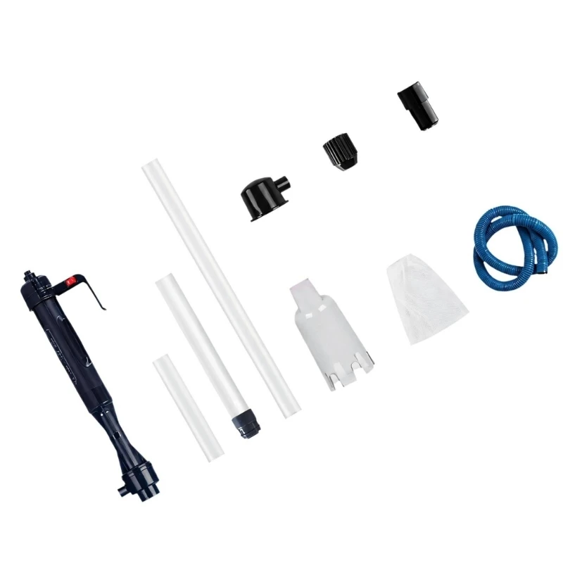 E1PC Electric Domestic Care Cleaner for Water Change Work, Reach Extension Design for Bottom-Layer Service and Routine Habitat