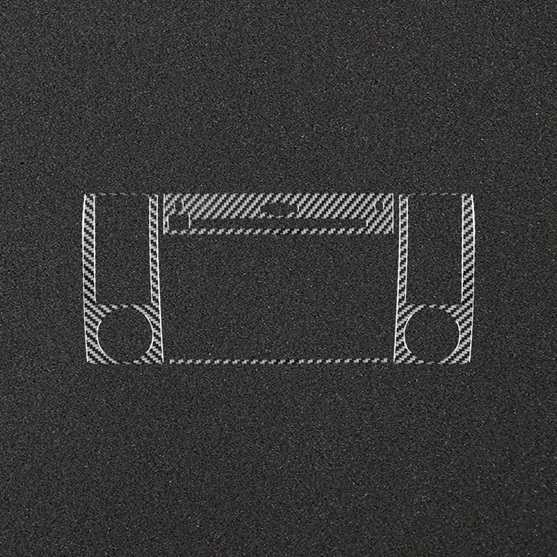 Super Sale Carbon Fiber Center Console CD Radio Panel Cover Trim for Mercedes Benz R-Class R350 2009-2012 Accessories